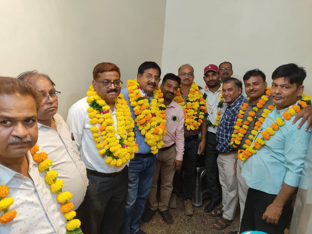 सुधीर पहारिया जीडीए उपाध्यक्ष एवं ग्वालियर ग्रेटर नव निर्वाचित पदाधिकारियों का स्वागत