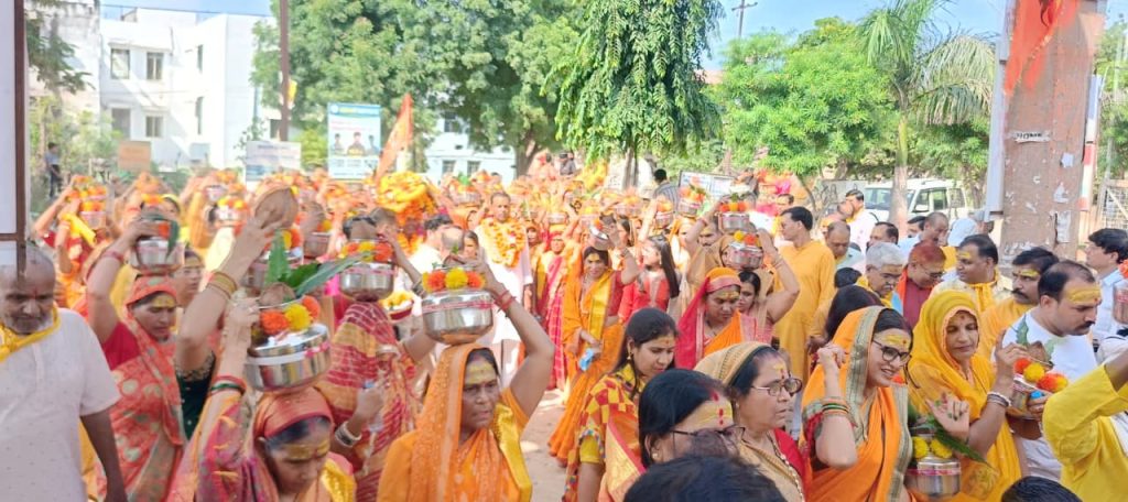 कोठारी परिवार द्वारा श्रीमद् भागवत कथा स्वास्थ्य एवं ज्ञान यज्ञ आयोजित होगा